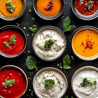 Соус чесночныйв Наш двор по цене 99 ₽