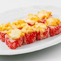 Запеченная Калифорния с креветкой в УРМАН кафе