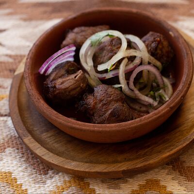 Шашлык из баранины в Грузинский дом марабда по цене 625 ₽