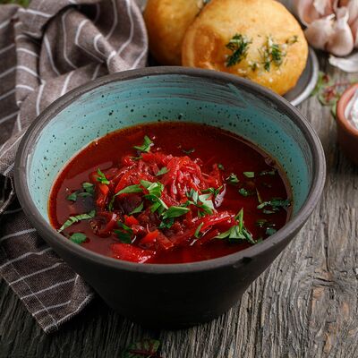 Постный Борщ в Пряности & Радости на Васильевском по цене 350