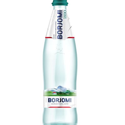 Вода Borjomi газированная в The Brasserie по цене 350 ₽