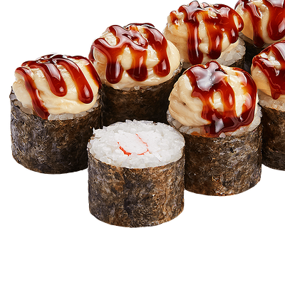 Запеченный Маки с крабом в NinjaFood по цене 311 ₽