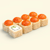 Ролл Кани запечённый в Khaki Sushi