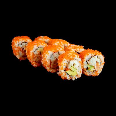 Ролл Калифорния с крабом в Kuma to Sakana по цене 680 ₽