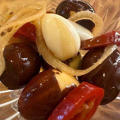 Маринованные яйца в IPA beer cafe по цене 420 ₽