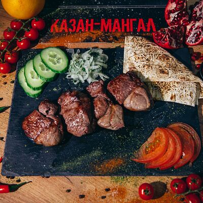 Баранья мякоть в Казан-мангал по цене 630 ₽