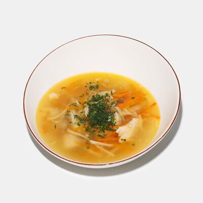 Куриный суп с яичной лапшой в Эхо по цене 600 ₽