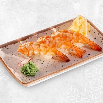 Суши с креветкой в Река Море по цене 395 ₽