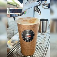Латте XL в Pulse Coffee