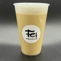 Банановый раф в Bubble tea cafe Fei