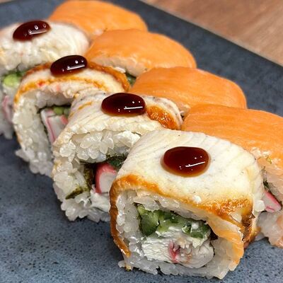 Радуга в Sashimi по цене 520 ₽