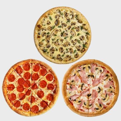 3 пиццы малые в Fixxroll по цене 1895 ₽