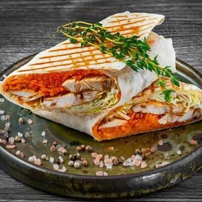 Шаурма мини корейская в Наш лаваш по цене 160 ₽