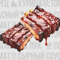 Рёбра фирменные BBQ в VЛAVAШЕ