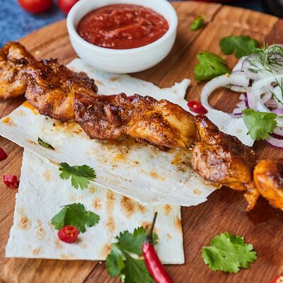 Шашлык из филе куриного бедра в Чайхана Азия Базар по цене 359