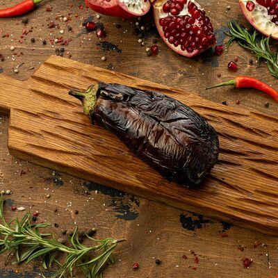 Баклажан на мангалев Вкусно есть всё на углях по цене 330 ₽