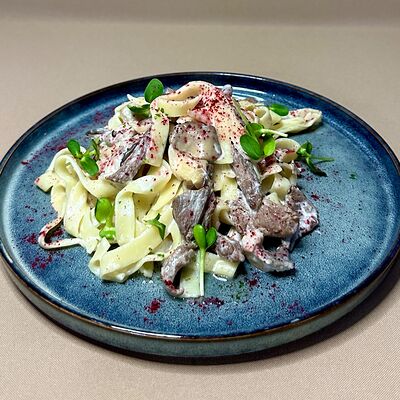 Паста с говядиной и вешенками в Piccola Pizza по цене 420