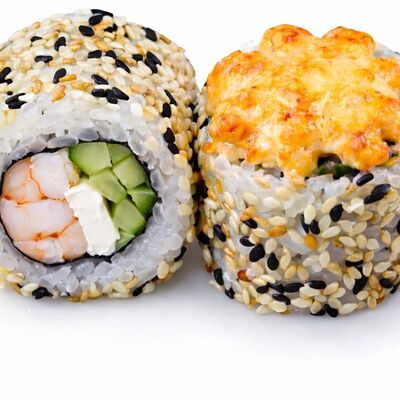 Запечённый с креветкой в Bitcoin11k Халяль по цене 629 ₽