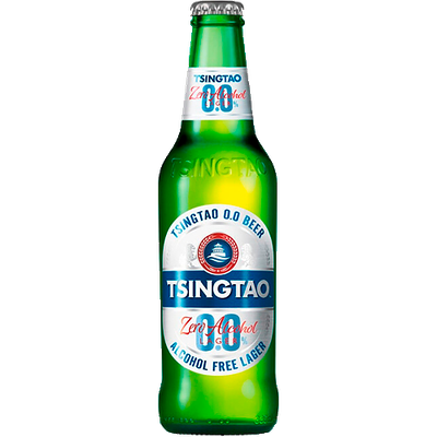 Пиво Tsingtao Lager безалкогольное в Jim N Jack по цене 230 ₽