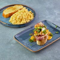 Сытный завтрак в Баклажан в ТЦ 