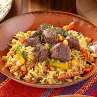 Плов Ферганский с молодым барашком в Люля любя