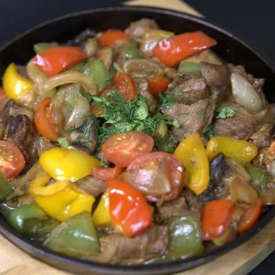 Сковородка по-узбекскив Чайхана ферганская долина по цене 450 ₽