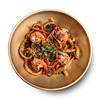 Лапша Удон острый терияки с креветками в Ramen & Wok by Gaijin по цене 590