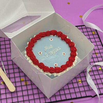 Бенто-тортик в подарок на день рождения малыша в Cosmo Сakery по цене 2400 ₽