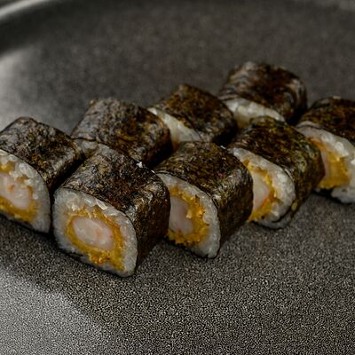 Мини ролл с креветкой темпура в Роллинка по цене 190 ₽