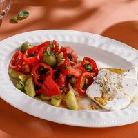 Салат Греческий с сыром фета в Кукумбер