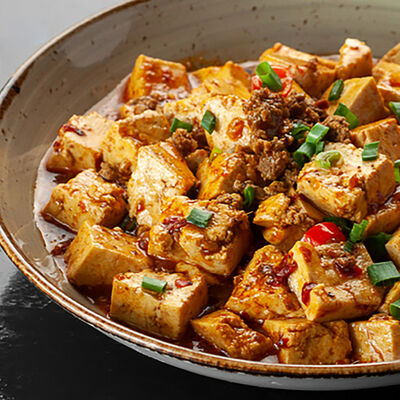 Мапо тофу с говяжьим фаршем в Bamboo по цене 125000 сум