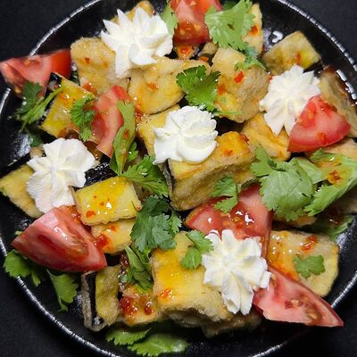 Баклажаны в соусе свит чили в Мёд по цене 2859 ₸