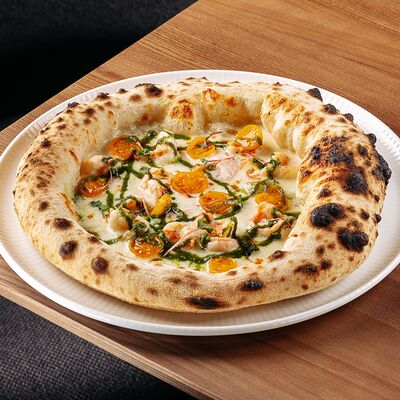 Креветки и маринованные черри в Misto по цене 1490 ₽