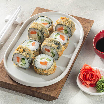 Ролл Темпура Сяке в ПАЛКИ-СКАЛКИ по цене 555 ₽