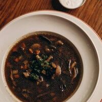 Грибная похлебкав Louis Pasteur