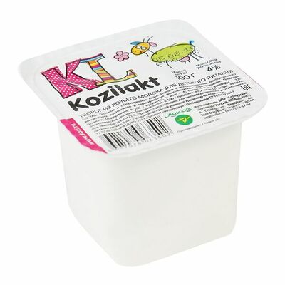 Творог из козьего молока Kozilakt для детского питания с 3-х лет Бзмж в Азбука Вкуса Экспресс Меню по цене 134 ₽