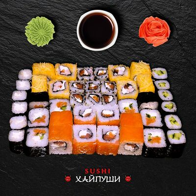 Футомаки микс №9 в Sushi Хайпуши по цене 1840 ₽