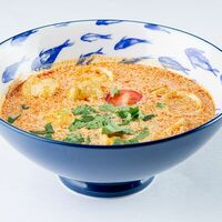 Суп Сливочный с димсамами в Sushi n Roll