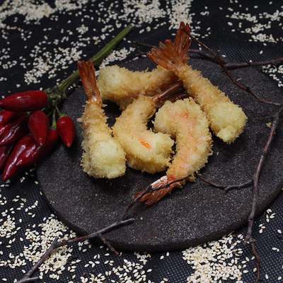 Креветки темпура в Много пиццы по цене 468 ₽