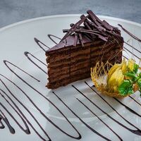 Шоколадный торт в Чайхона №1 Братьев Васильчуков