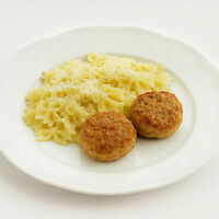 Кроличьи котлетки с макаронамив Siesta fiesta