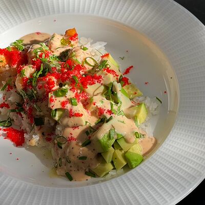 Боул с креветками в Berberry & ptichka по цене 850 ₽