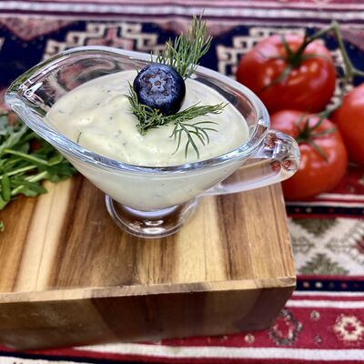 Соус чесночный в Хоровац хаус по цене 185 ₽