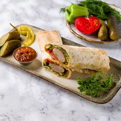 Чобан дурмак с курицей в лаваше в Дюшес по цене 950