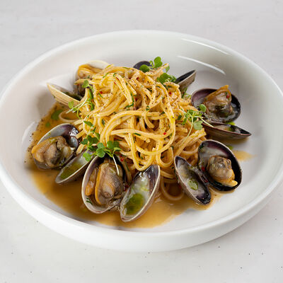 Паста лингвини с мурманским вонголе в Море на Патриках по цене 1265