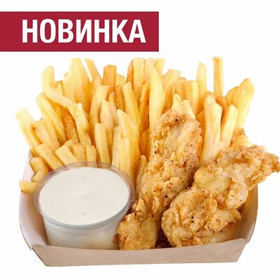 Бокс со стрипсами в Chicken Pizza & Sushi по цене 230 ₽