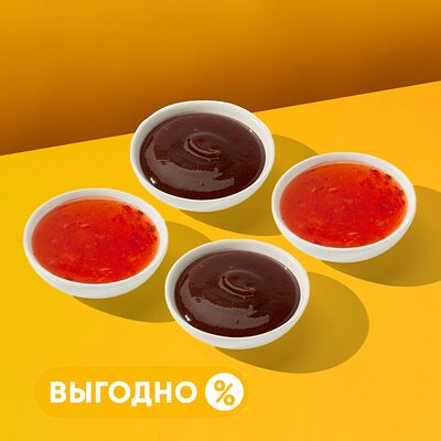 4 соуса спешл в Eazzy Pizza по цене 200 ₽