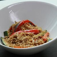 Лапша с овощами в Buffet