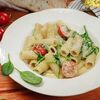 Тортильони карри с шпинатом и черри в Ferracci pasta bar по цене 390