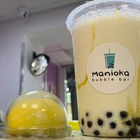 Бабл милкшейк Банан в Manioka bubble tea bar